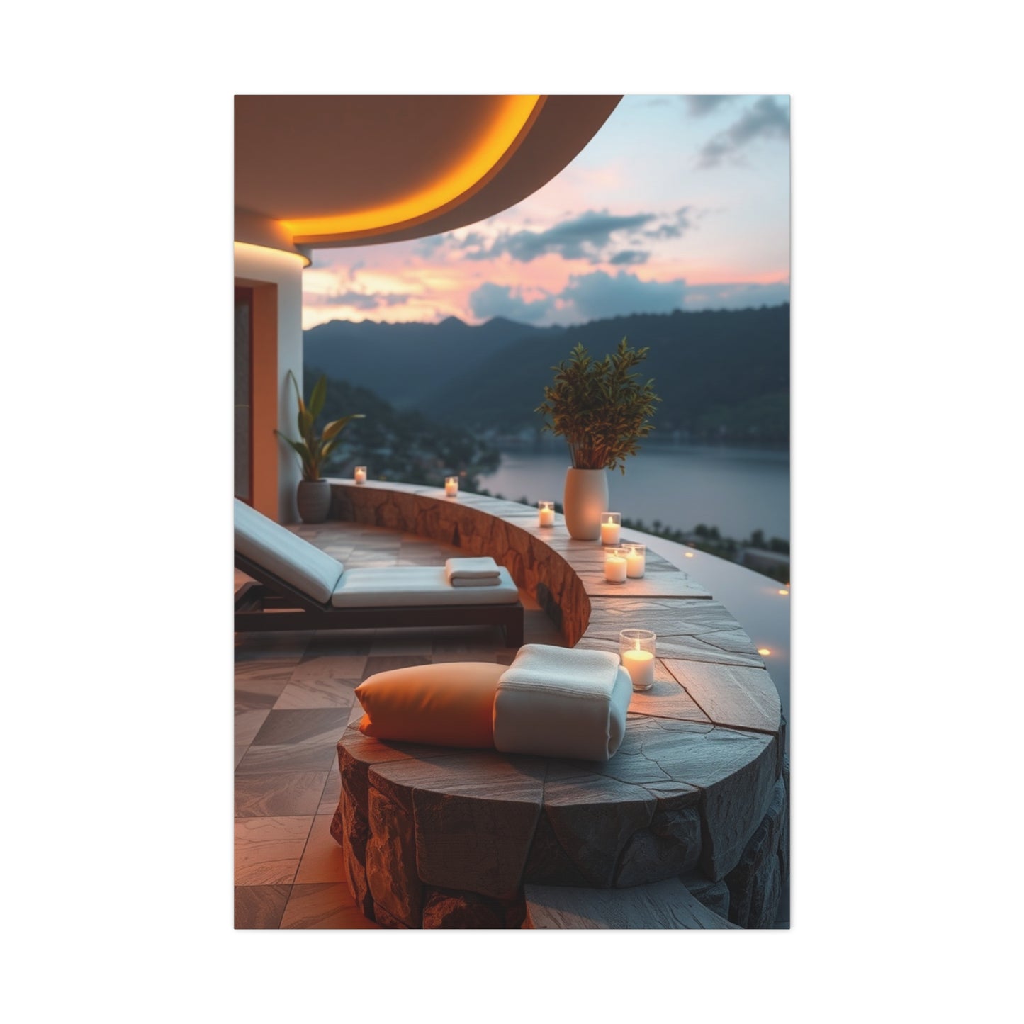 Spa and Resort Art Luxury Canvas Wall Art & Canvas Print