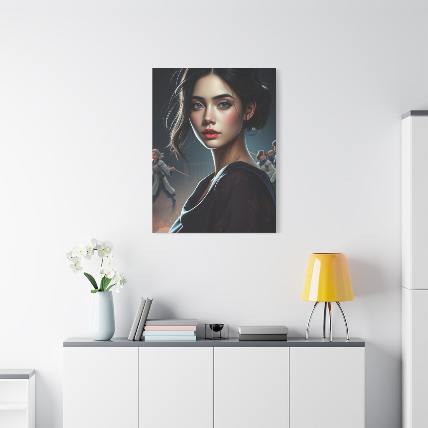 Seraphic Beauty Canvas Wall Art & Canvas Print