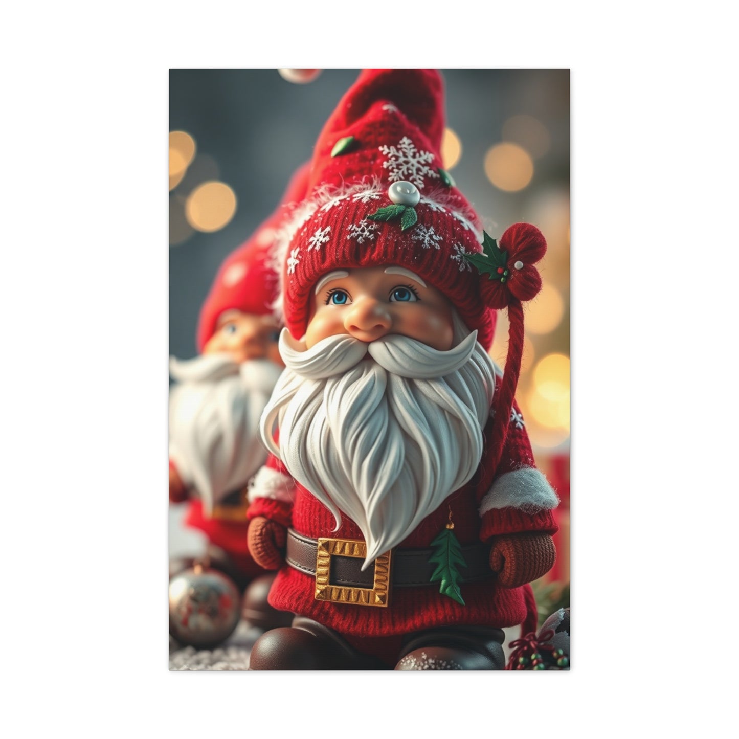 Christmas Gnome Art Supreme Gallery Wall Art & Canvas Print