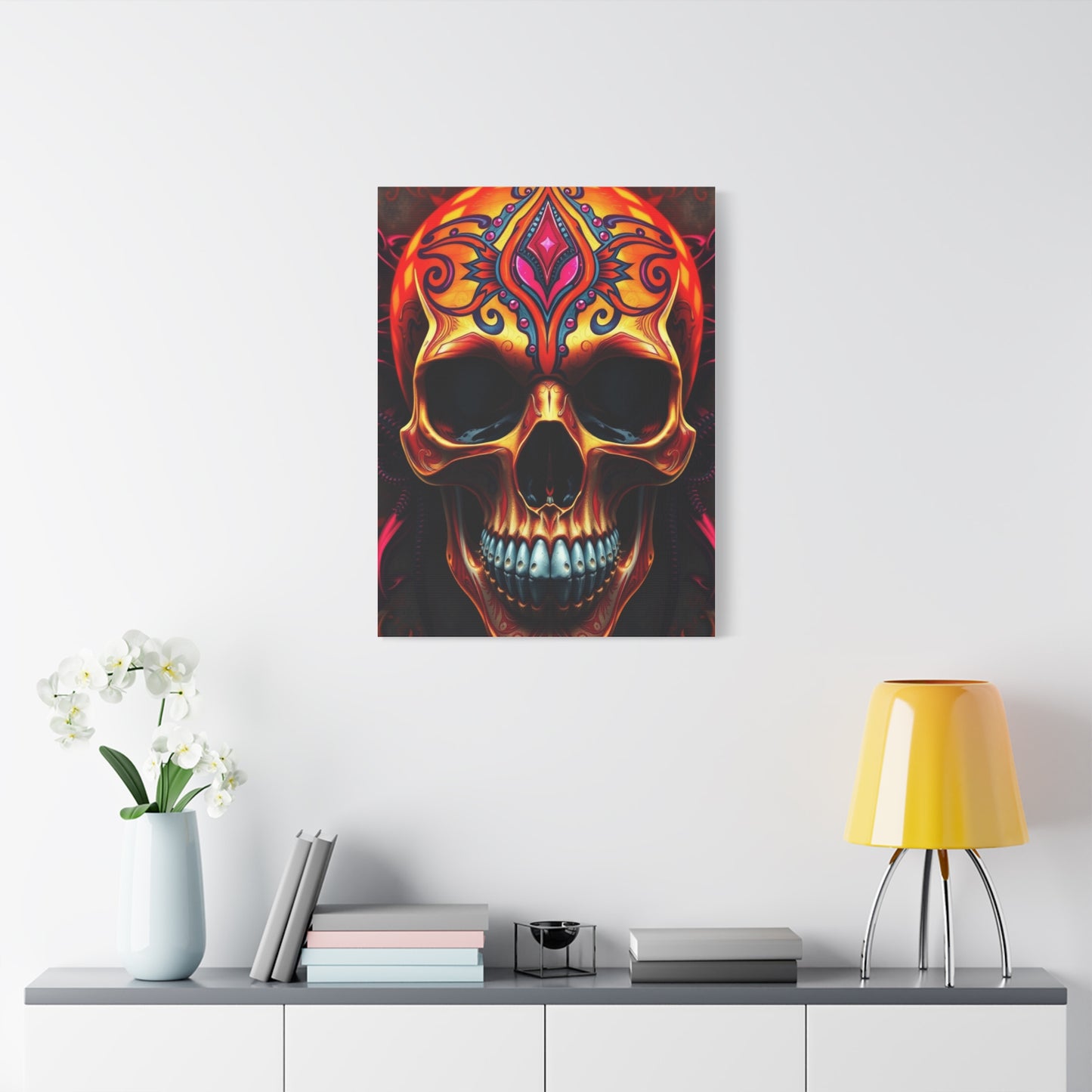 Skull Reverie Opus Wall Art & Canvas Print