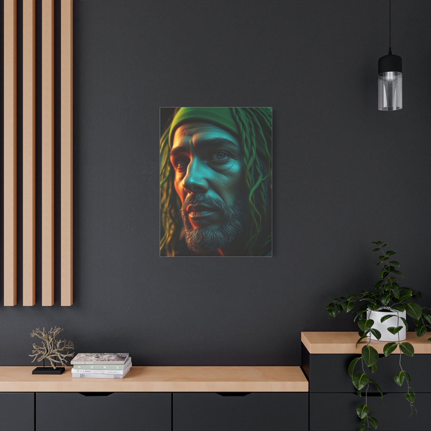 Jade Tranquility Art Wall Art & Canvas Print
