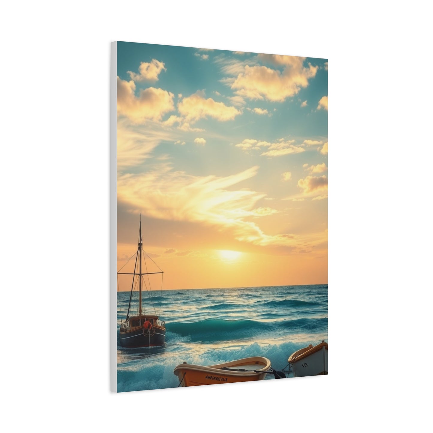 Modern Shores Opulence Wall Art & Canvas Print