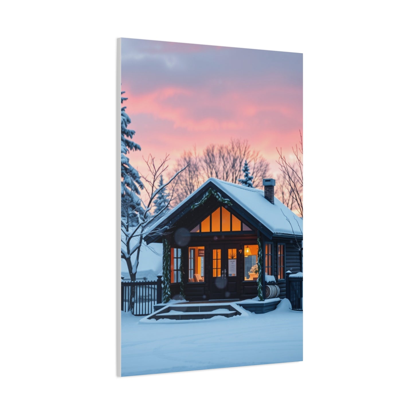 Hushed Winter Landscape Wall Art & Canvas Print