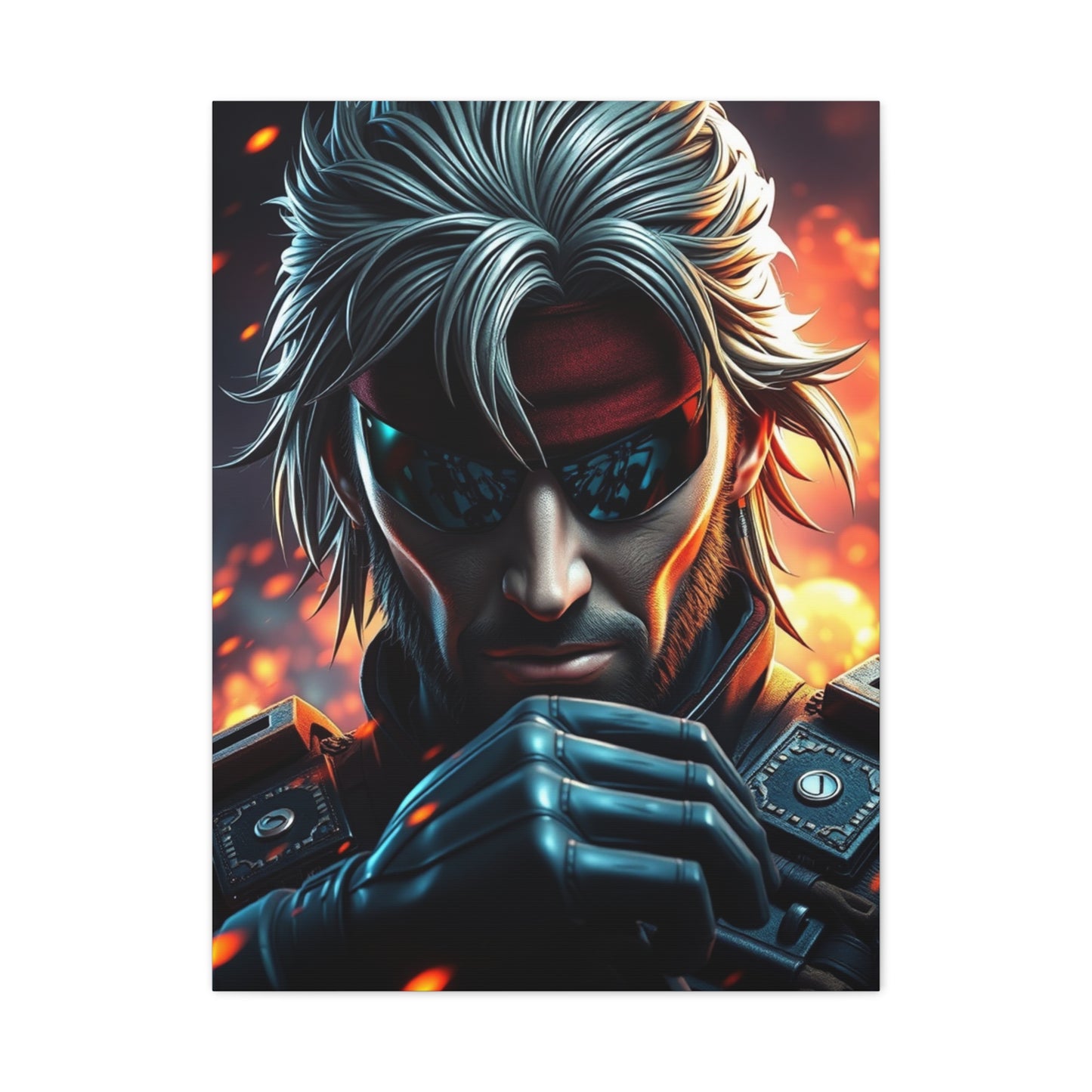 Masterpiece Metal Gear Solid Art Vision Wall Art & Canvas Print
