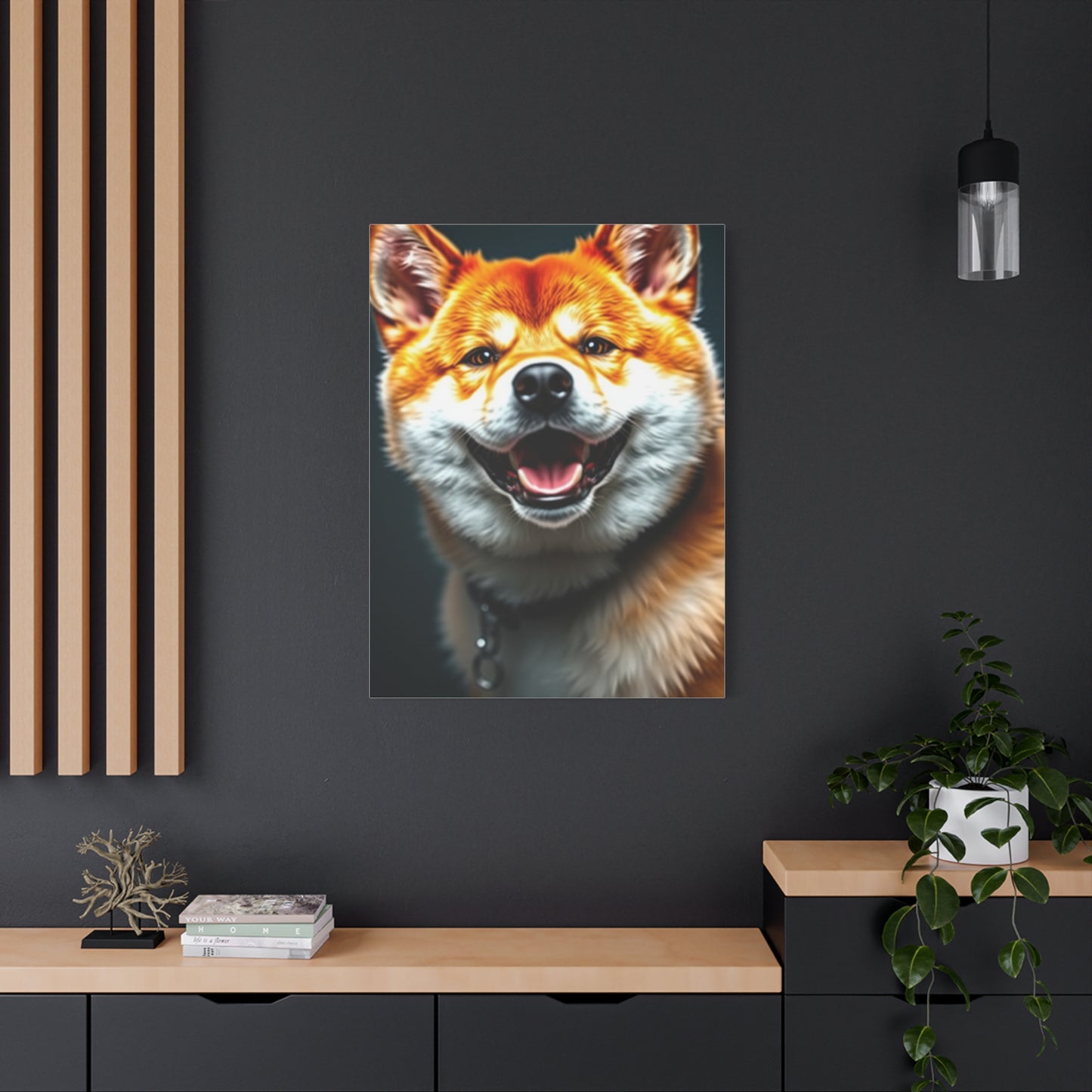 Elite Shiba Inu Dog Art Vision Wall Art & Canvas Print