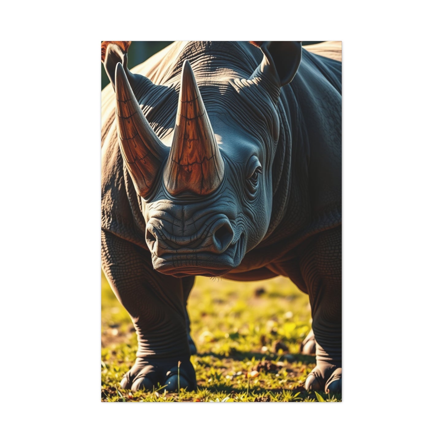 Supreme Rhinoceros Art Collection Wall Art & Canvas Print