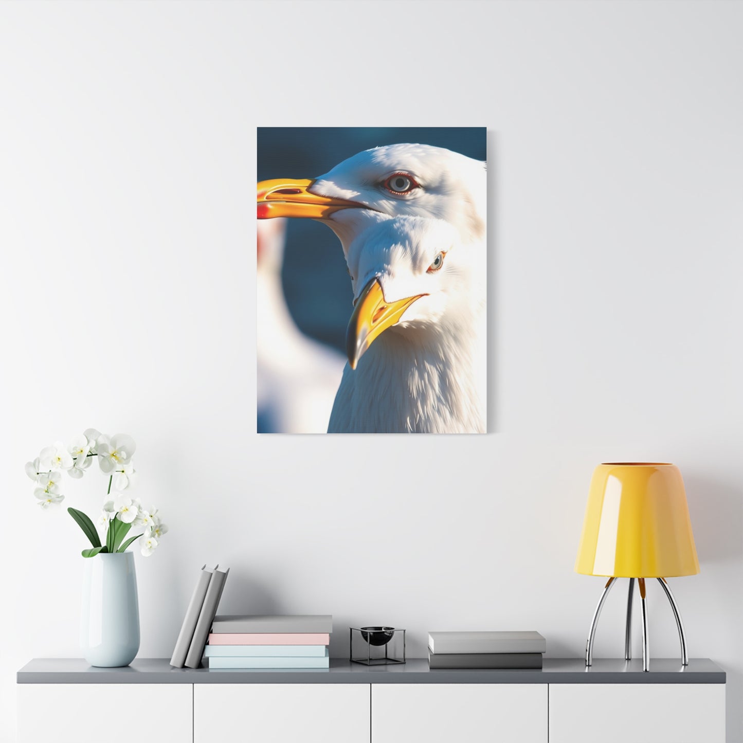 Masterpiece Sea Gull Art Vision Wall Art & Canvas Print