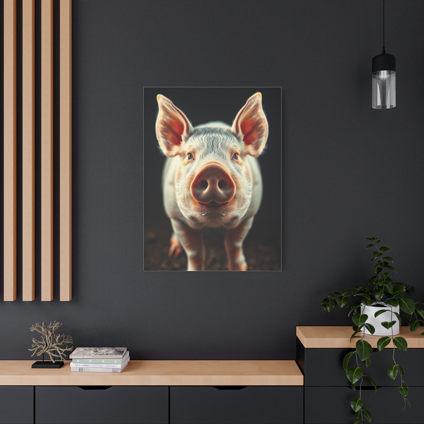 Masterpiece Pig Art Vision Wall Art & Canvas Print