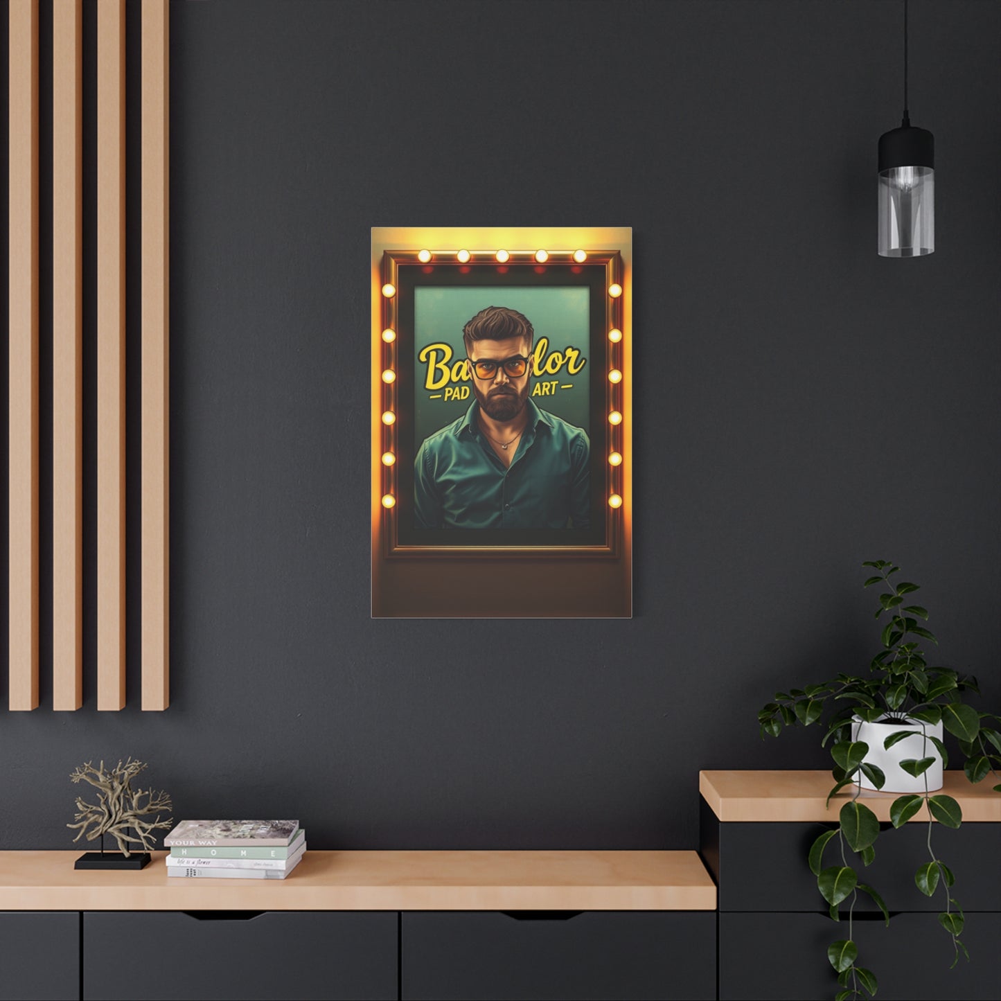 Bachelor Pad Art Refined Canvas Wall Art & Canvas Print