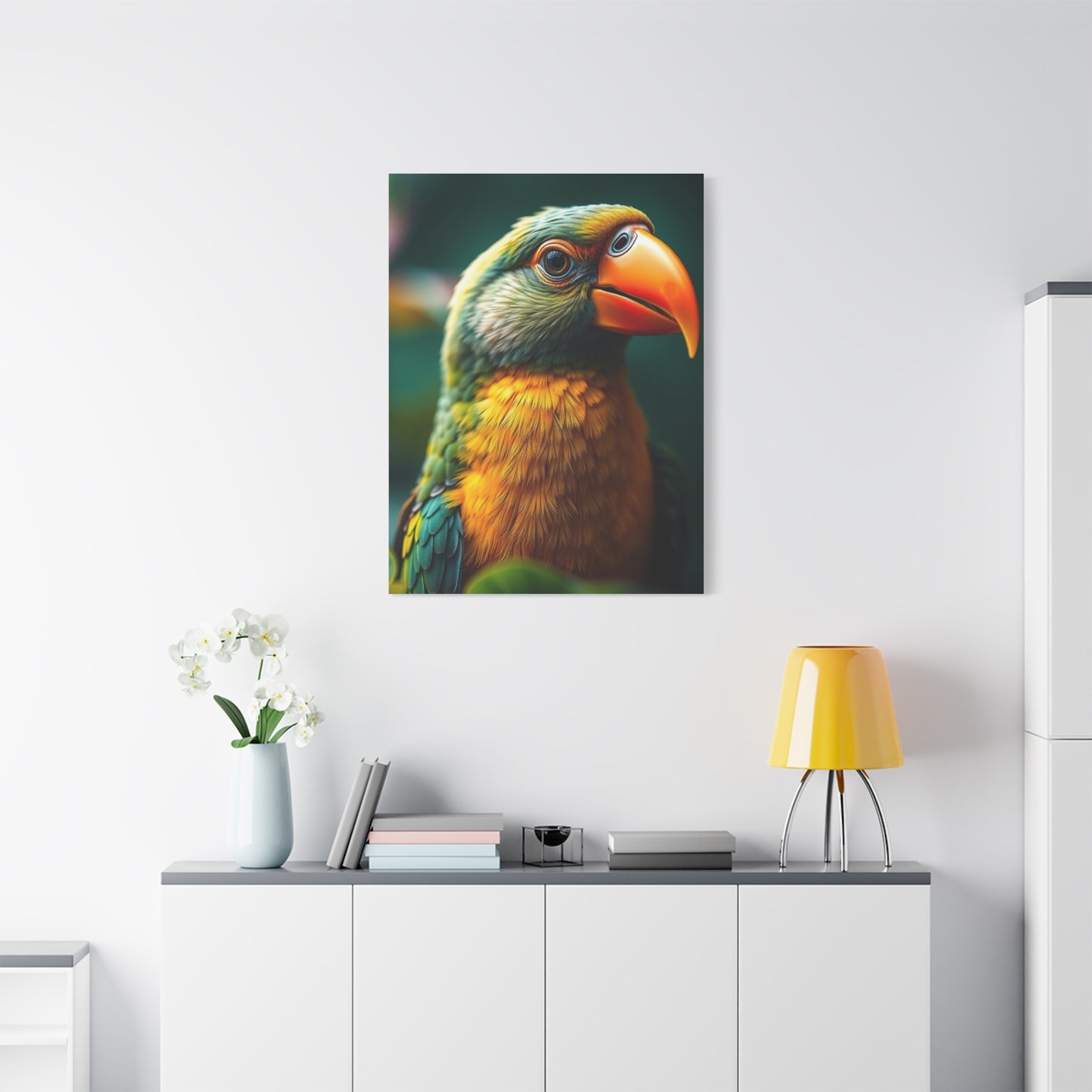 Vision Tropical Birds Art Art Wall Art & Canvas Print