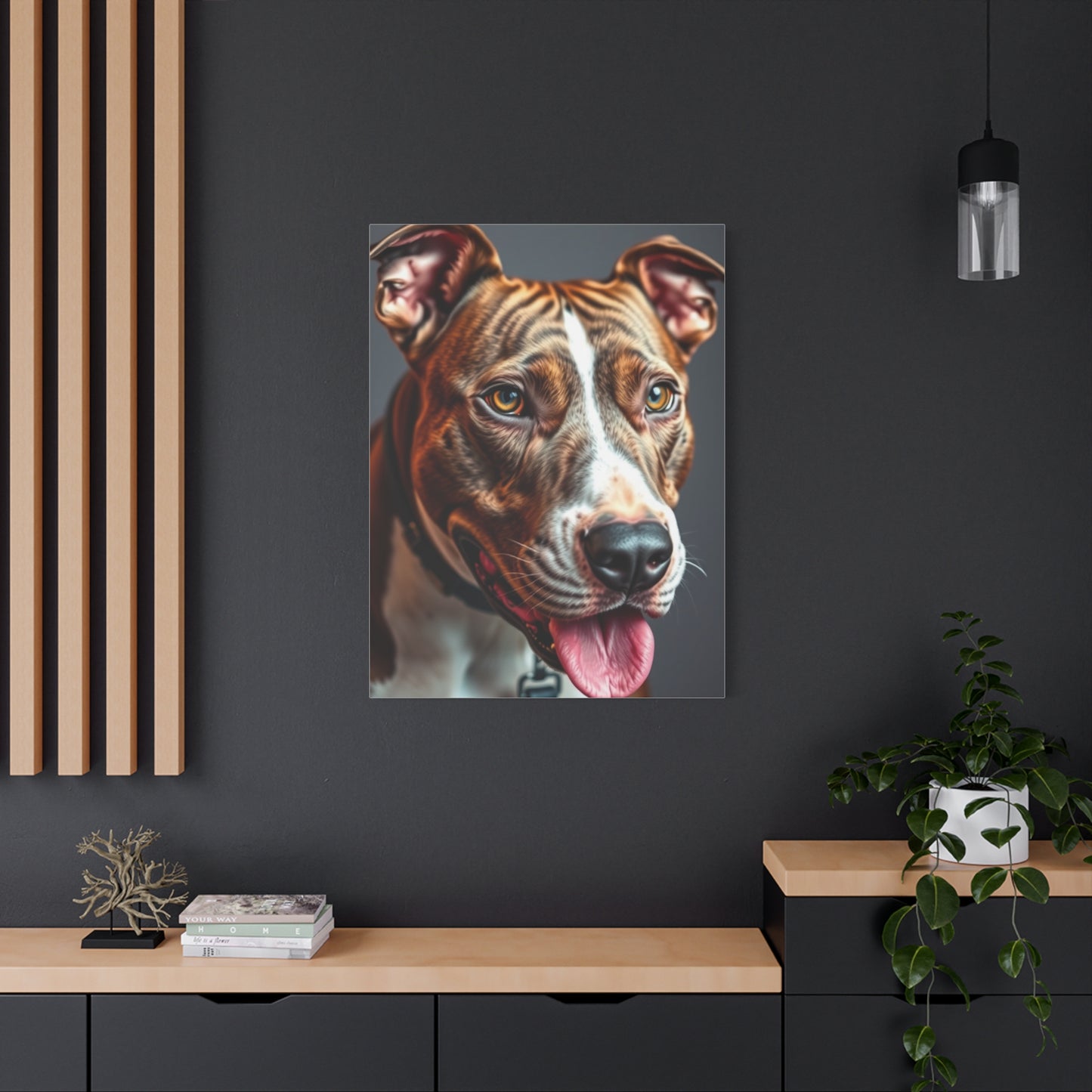 Supreme Pit Bull Art Collection Wall Art & Canvas Print