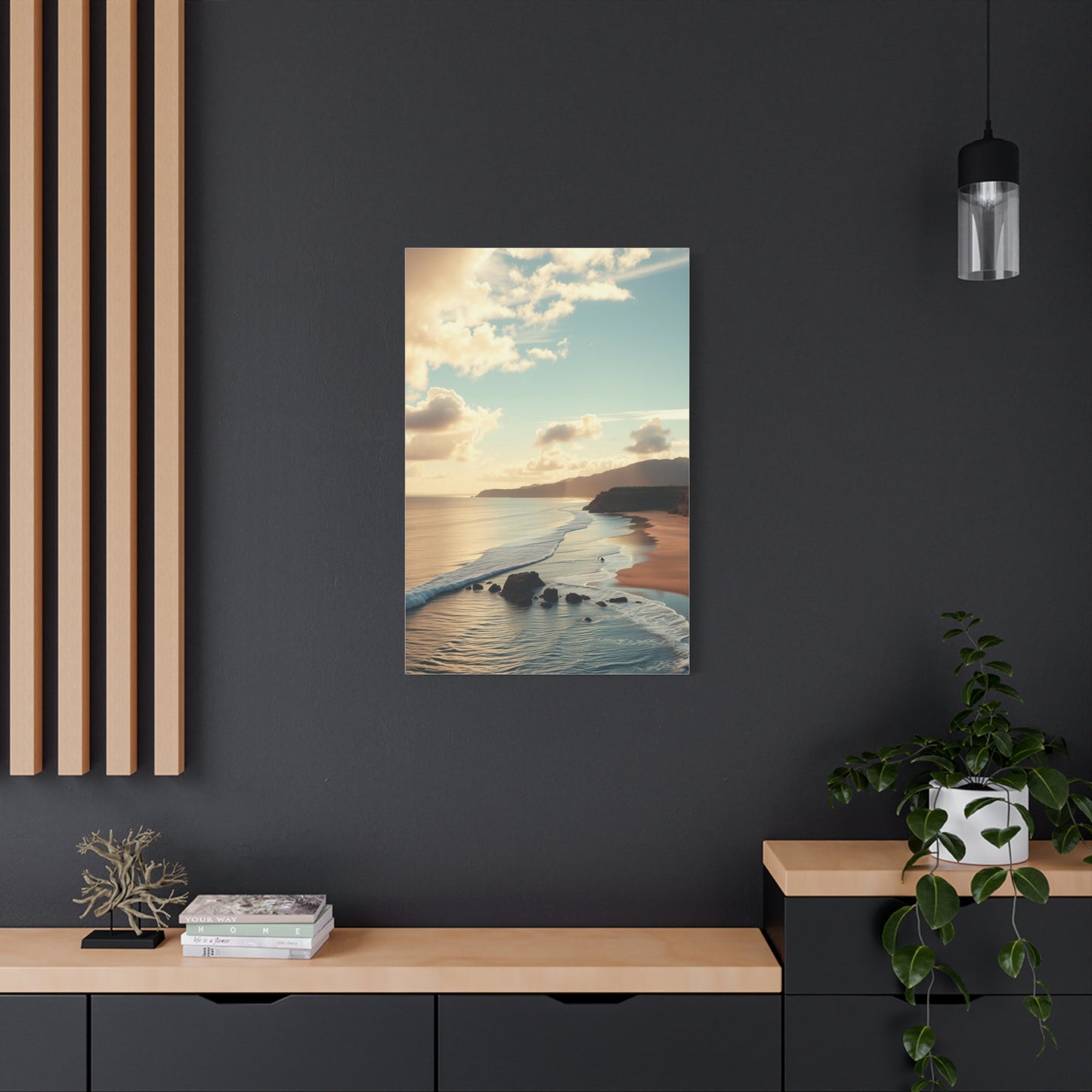 Azure Tranquility Art Series Wall Art & Canvas Print