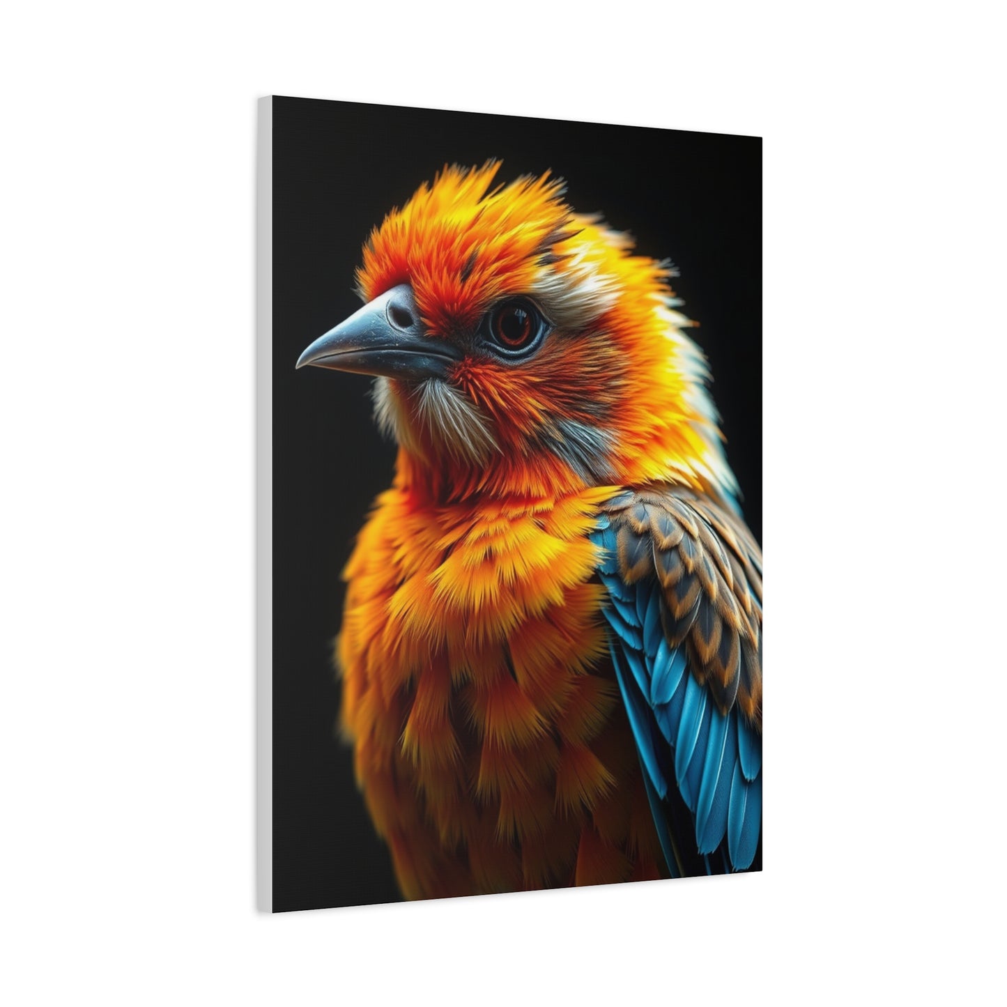 Feathered Harmony Tableau Wall Art & Canvas Print