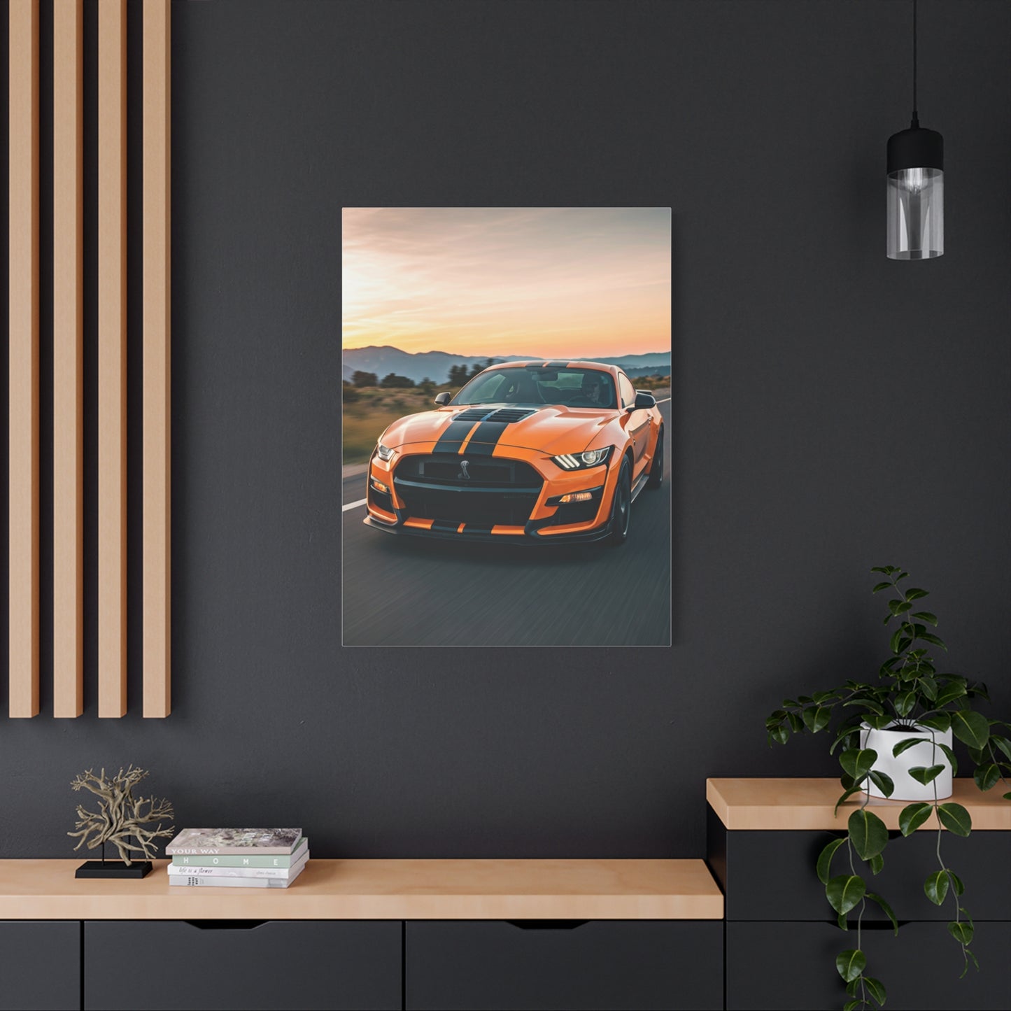 Ford Mustang Shelby GT500 Mountain Pass Assault Wall Art & Canvas Prints
