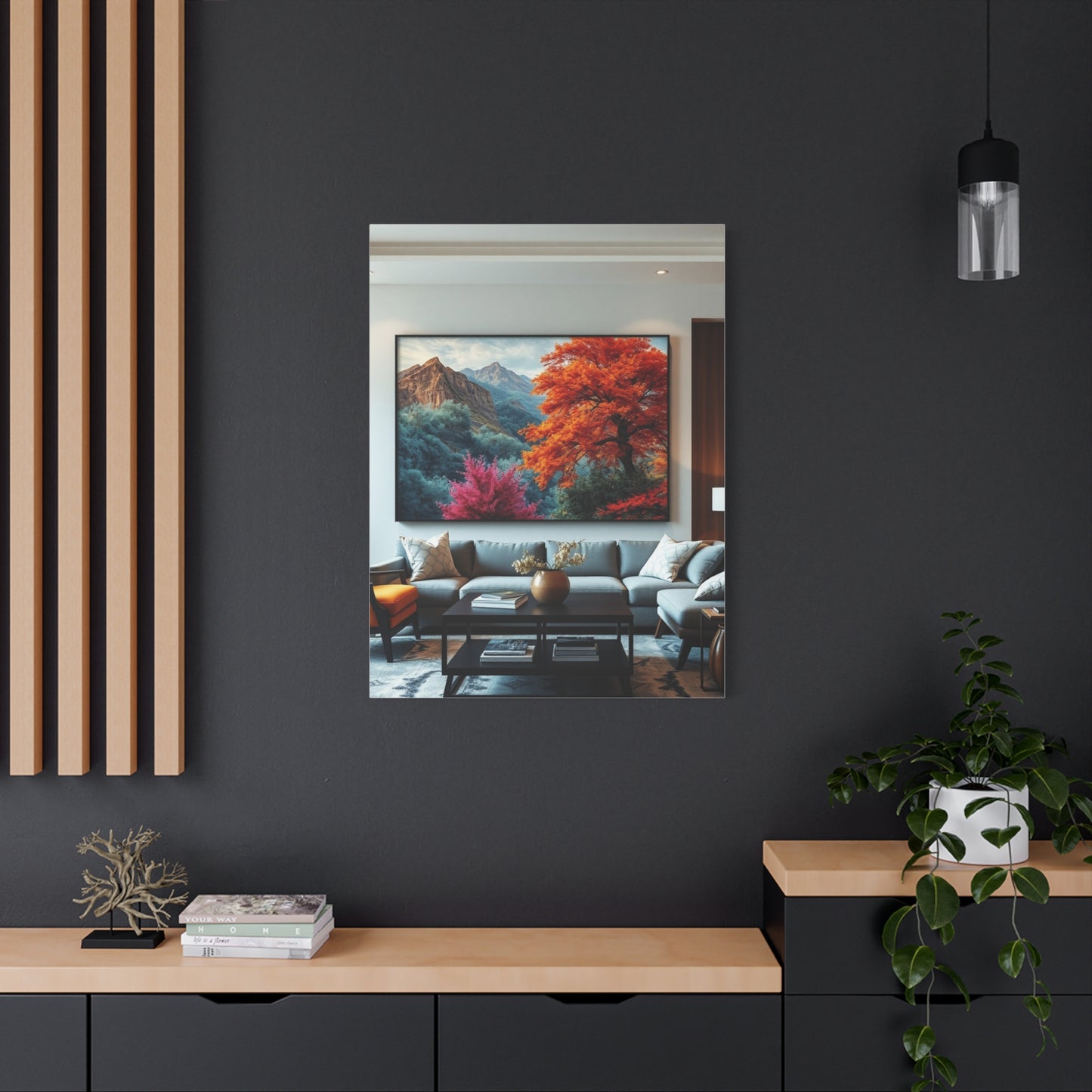 Majestic Sitting Room Tableau Wall Art & Canvas Print