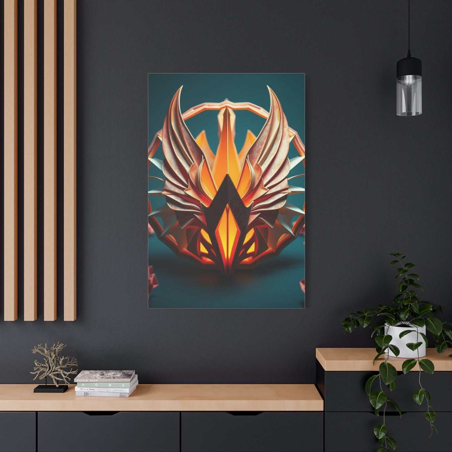 Origami Opulence Wall Art Wall Art & Canvas Print