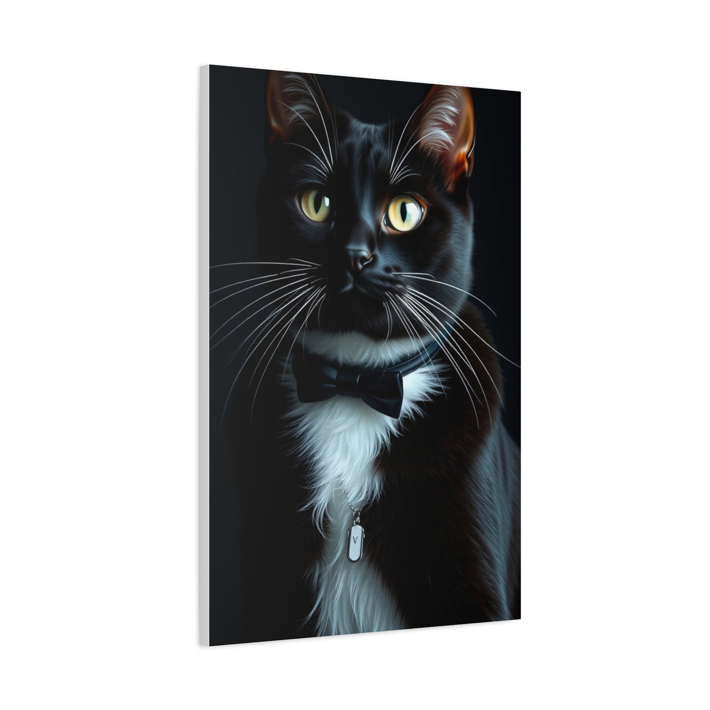 Elite Tuxedo Cat Art Vision Wall Art & Canvas Print