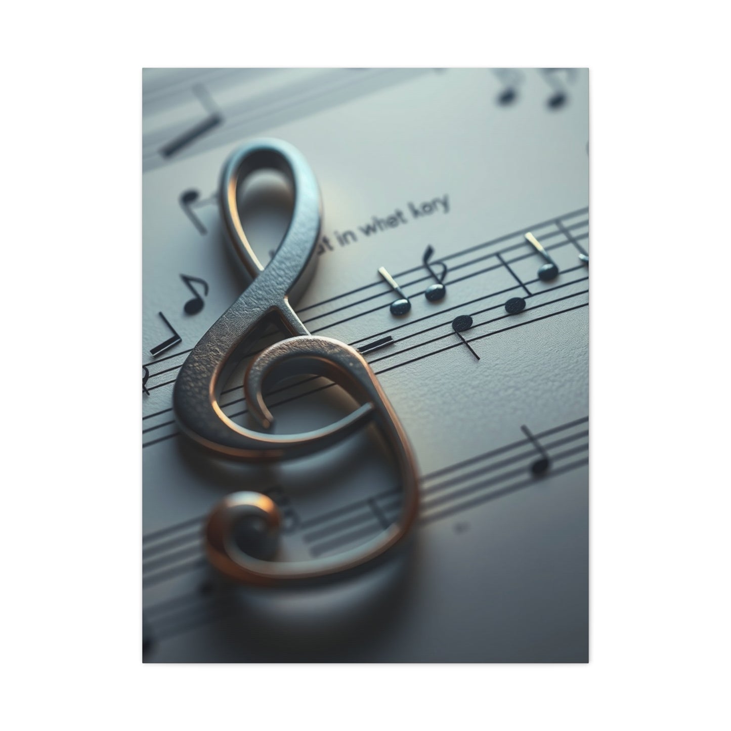 Musical Notes Art Luxury Canvas Wall Art & Canvas Print
