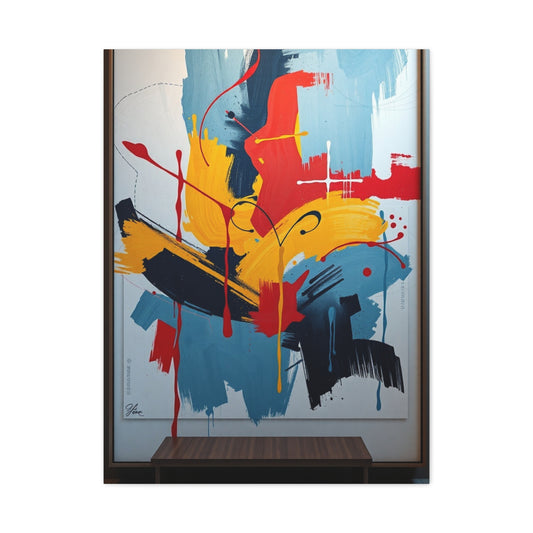 Opulent Expressionism Mural