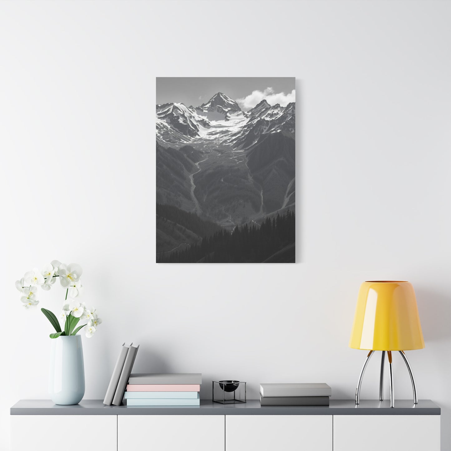 Supreme Black & White Scenic Landscapes Art Collection Wall Art & Canvas Print