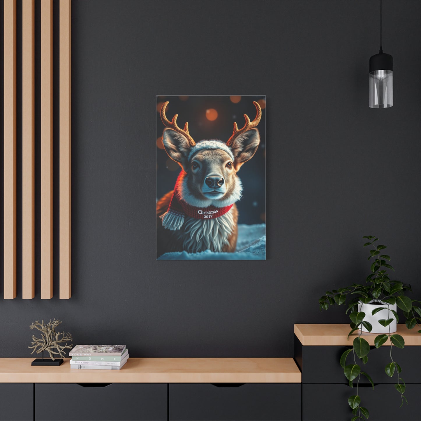 Supreme Christmas Animal Art Collection Wall Art & Canvas Print
