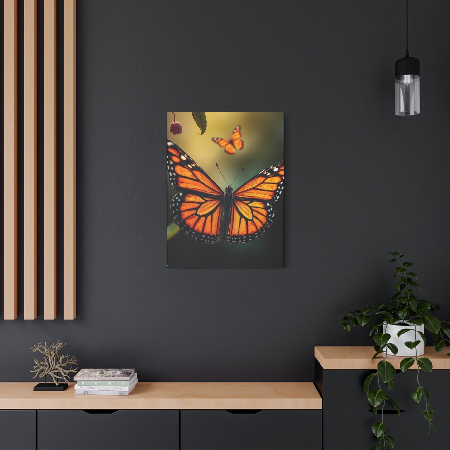 Monarch Butterflies Art Refined Canvas Wall Art & Canvas Print