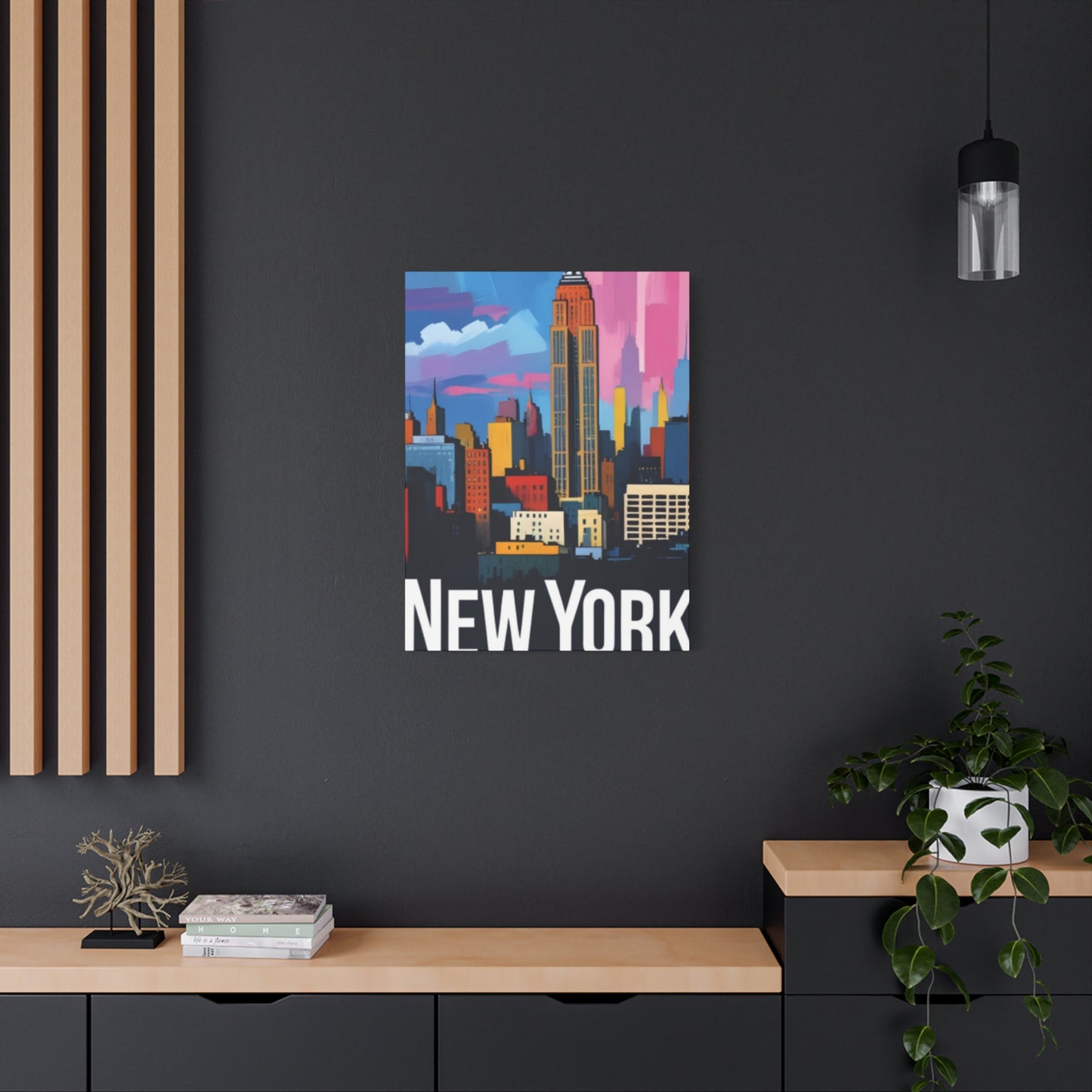 Colorful NYC Skyline Wall Art & Canvas Prints