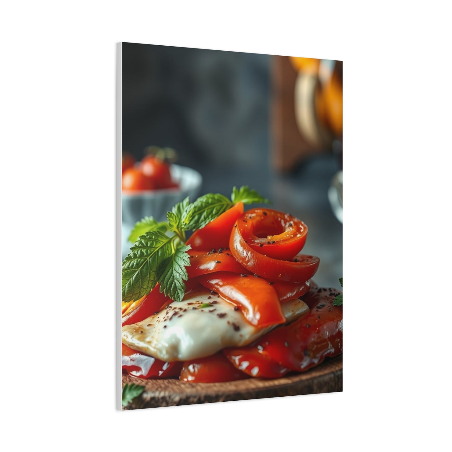 Vision Italian Food Art Art Wall Art & Canvas Print