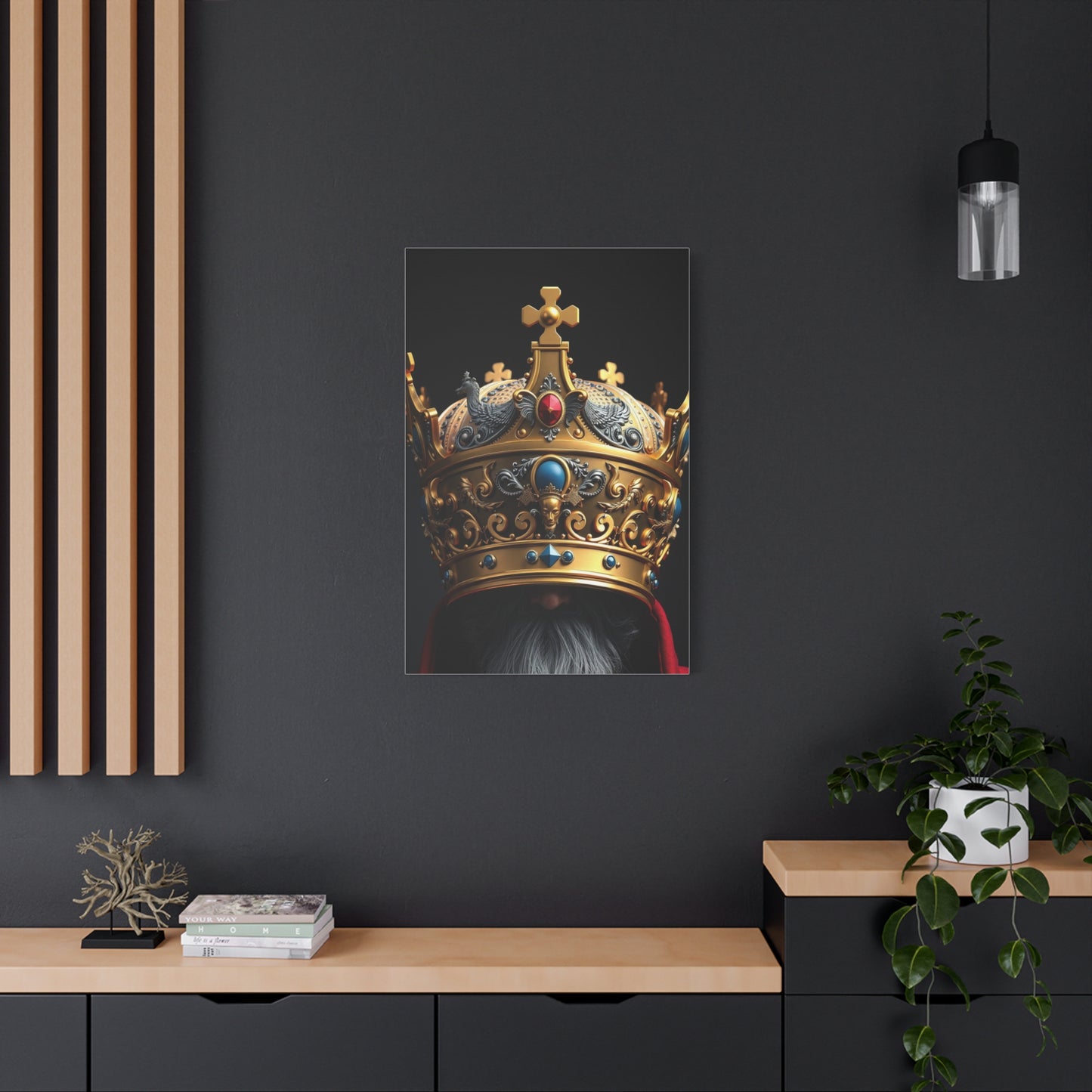 Masterpiece Crown Art Vision Wall Art & Canvas Print