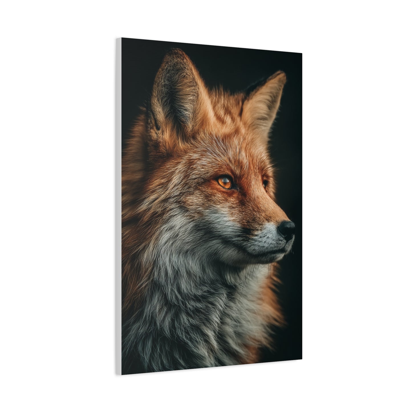 Majestic Red Fox Portrait Wall Art & Canvas Print