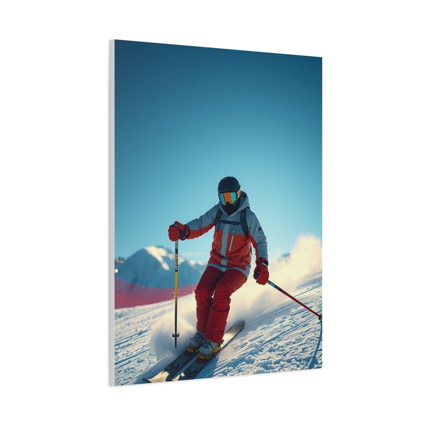 Supreme Skiing Art Collection Wall Art & Canvas Print