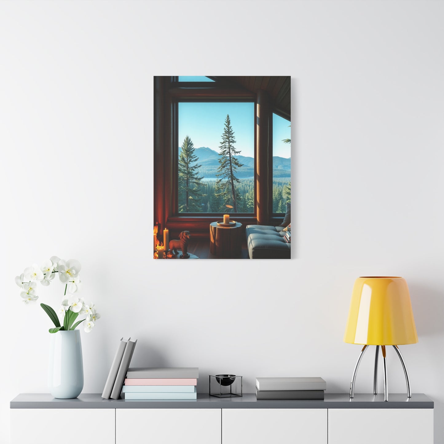 Cabin & Lodge Decor Art Luxury Canvas Wall Art & Canvas Print