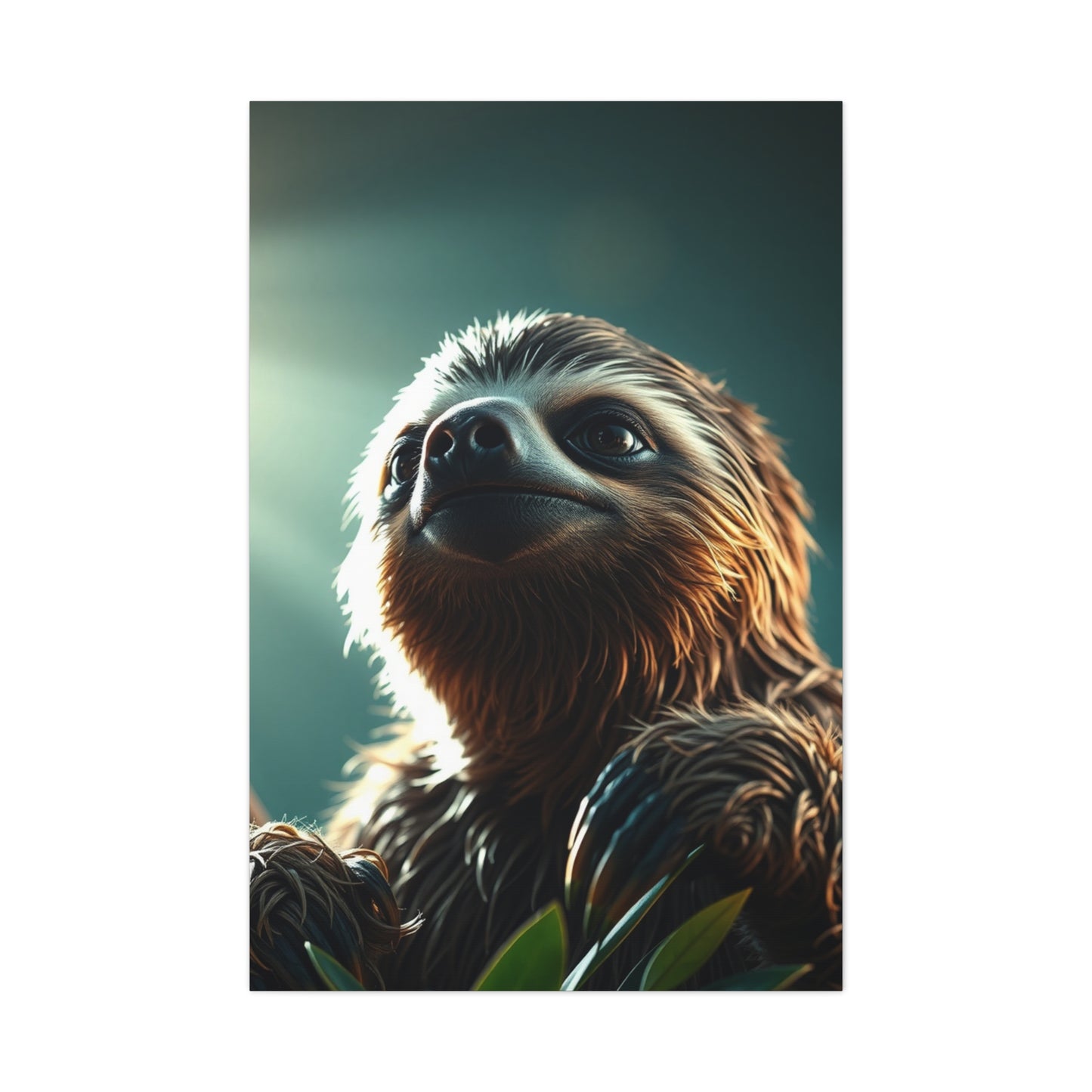 Sloth Art Refined Canvas Wall Art & Canvas Print
