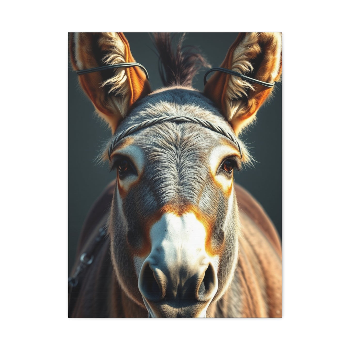 Masterpiece Donkey Art Vision Wall Art & Canvas Print