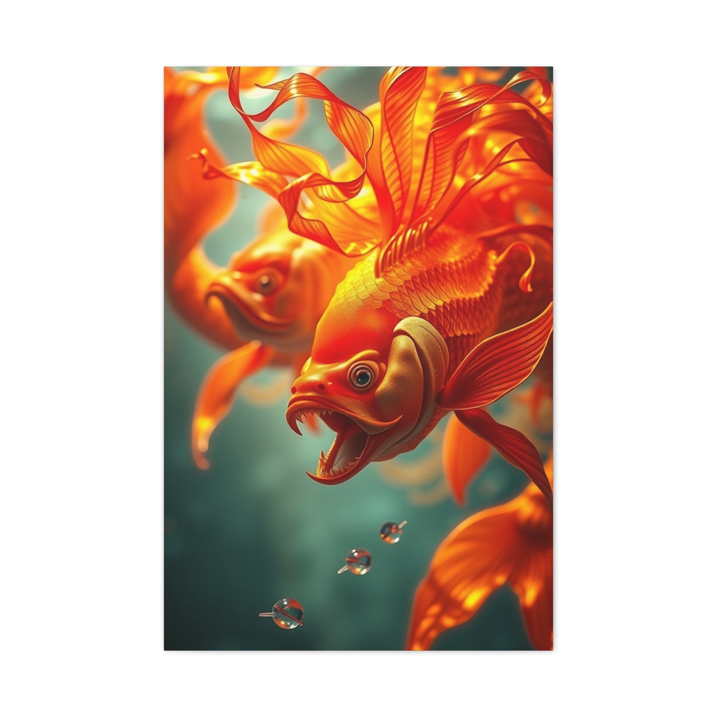 Ethereal Fins Elegance wall art & canvas print