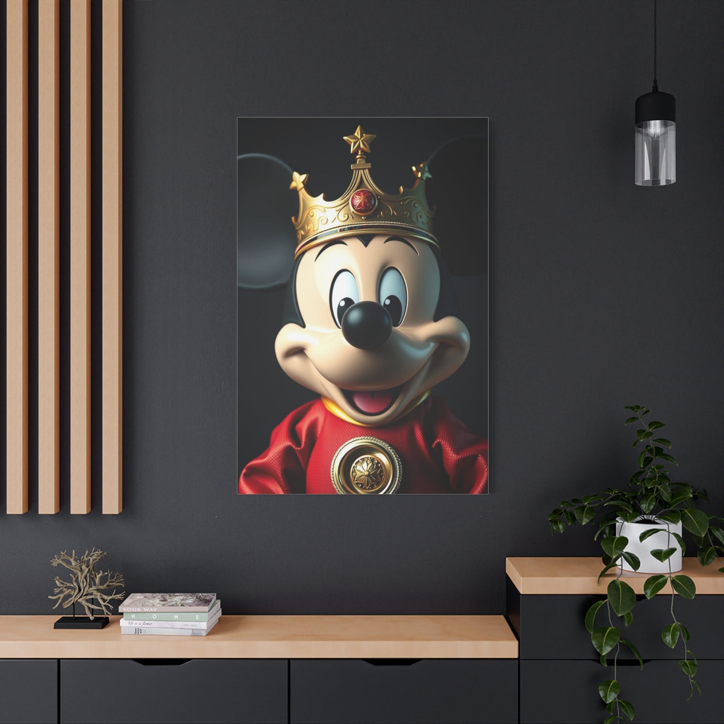 Mickey Distinction Piece Wall Art & Canvas Print