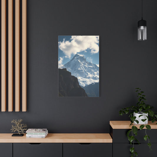 Majestic Peaks Tapestry Wall Art & Canvas Print
