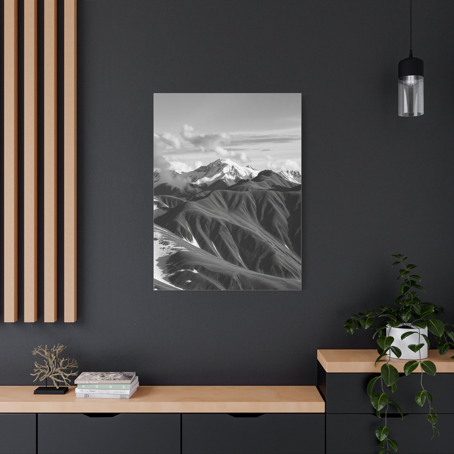 Supreme Black & White Scenic Landscapes Art Collection Wall Art & Canvas Print