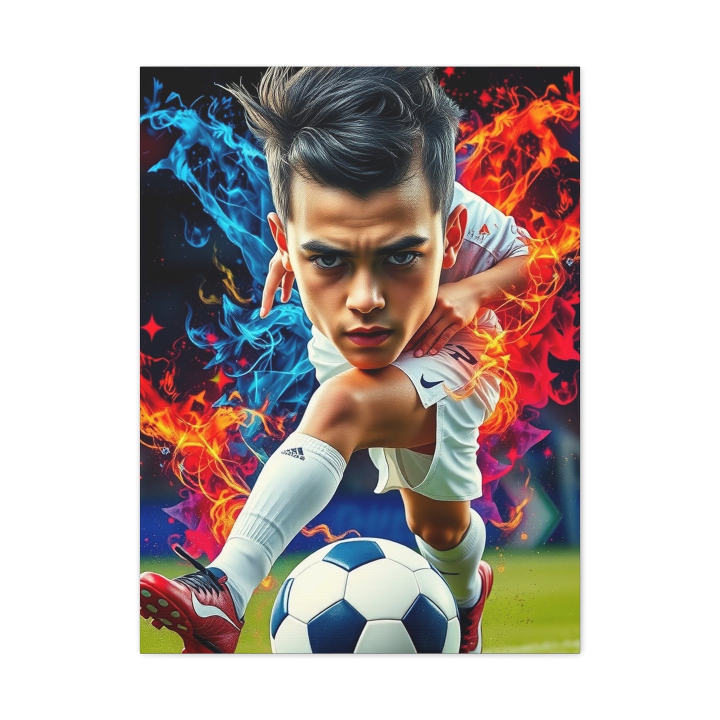 Elite Soccer Art Vision Wall Art & Canvas Print