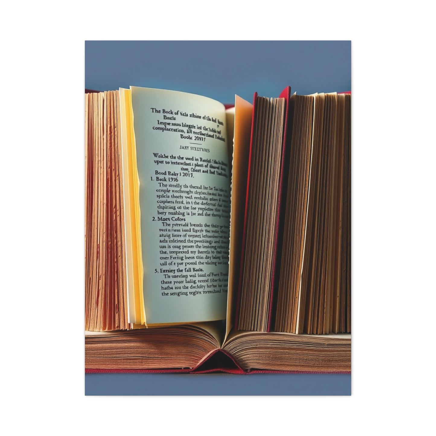 Book Art Supreme Gallery Wall Art & Canvas Print