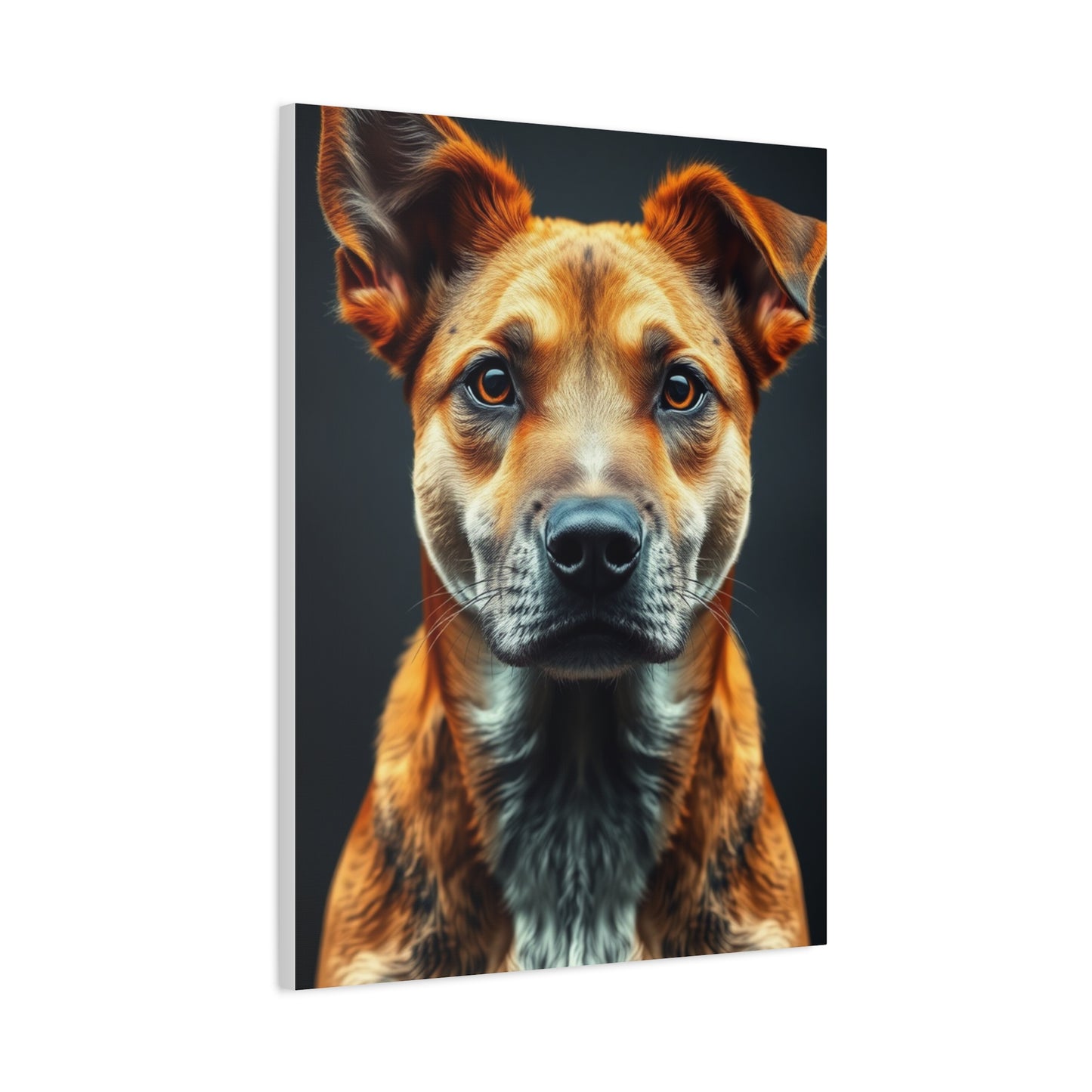 Canine Elegance Portraiture Wall Art & Canvas Print