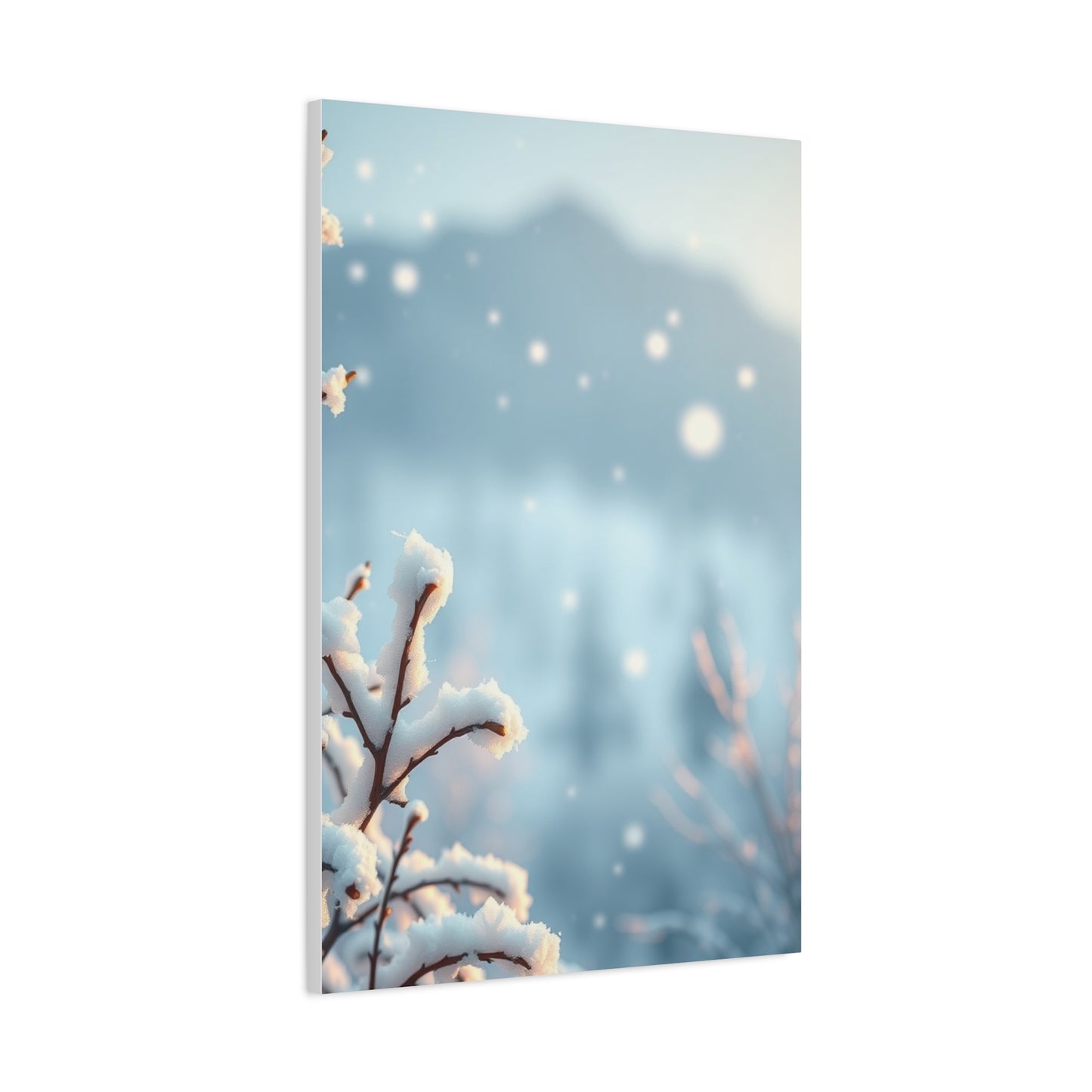 Crystalline Season Canvas Wall Art & Canvas Print
