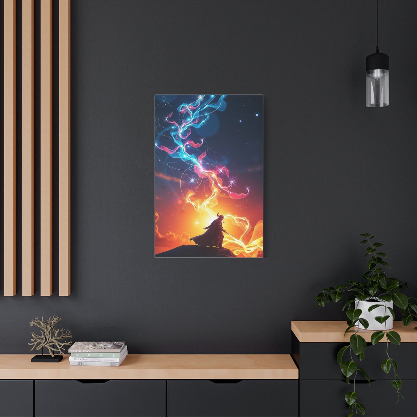 Celestial Dreamscape Canvas Wall Art & Canvas Print