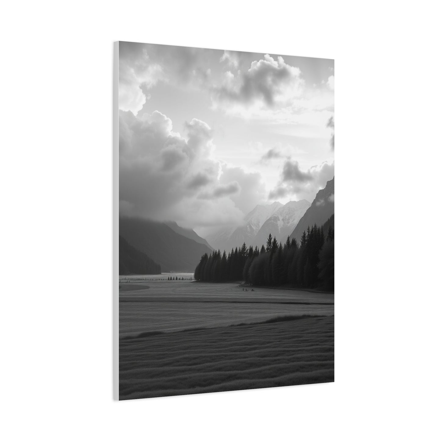 Black & White Scenic Landscapes Art Supreme Gallery Wall Art & Canvas Print