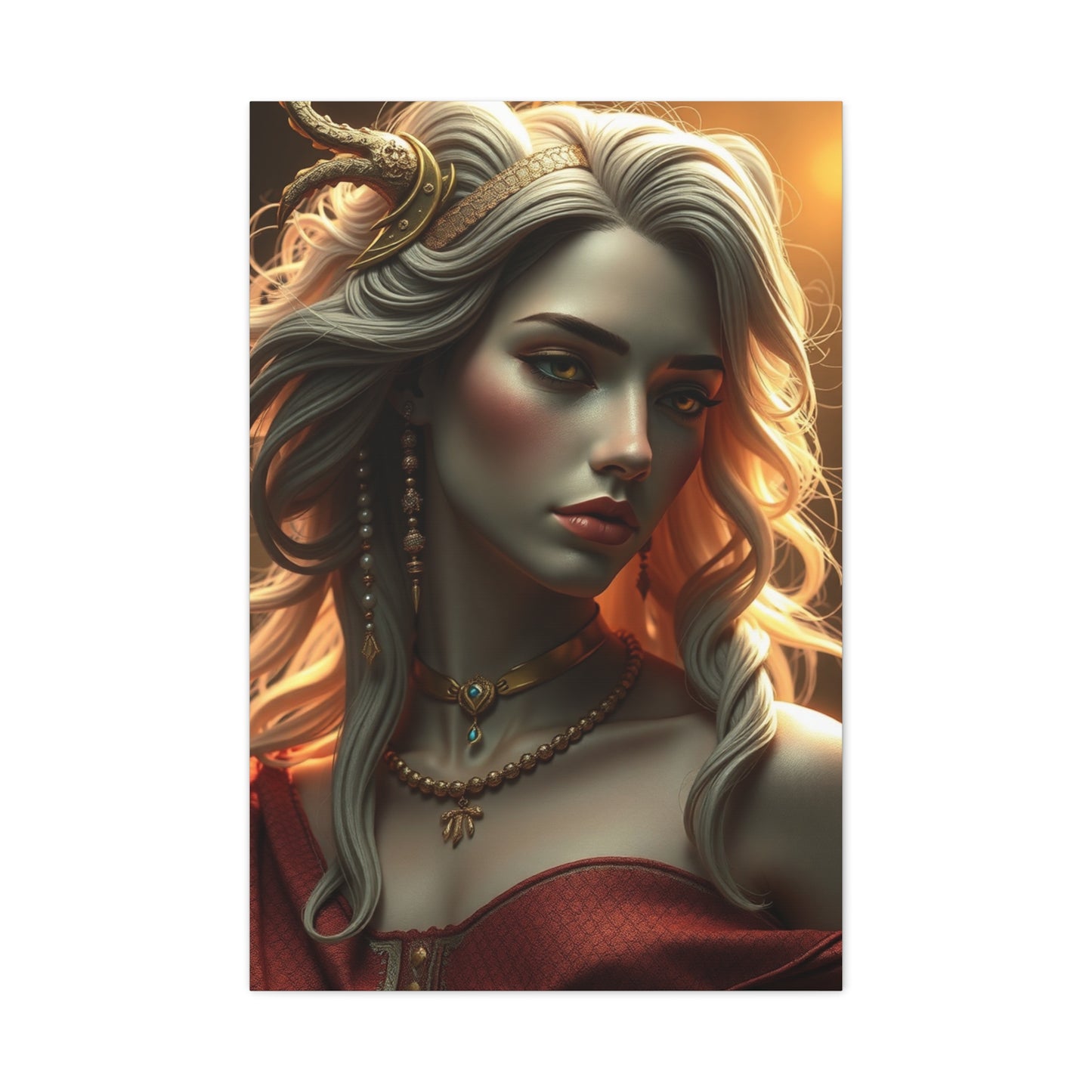 Refined Zodiac Serenity Canvas