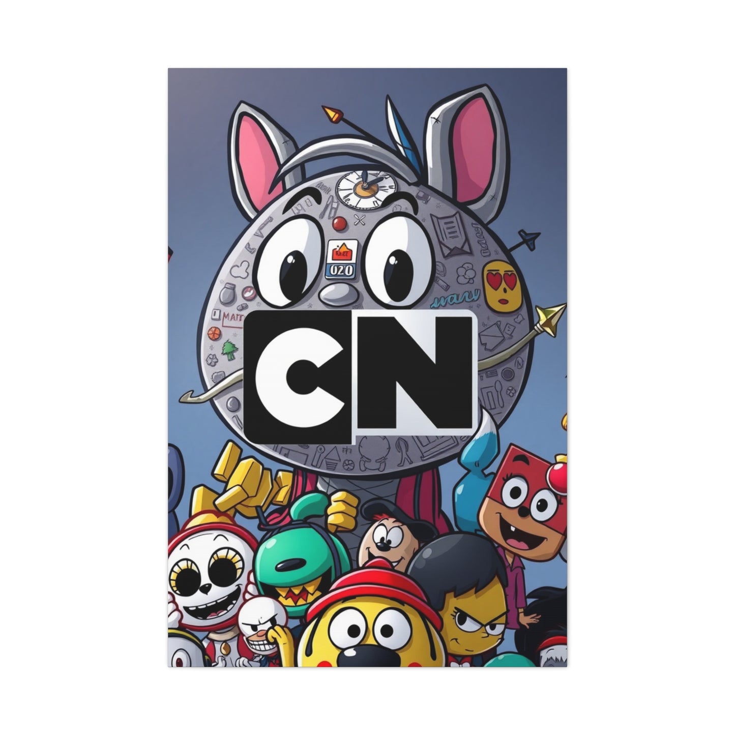 Whimsical Animation Tapestry Wall Art & Canvas Print