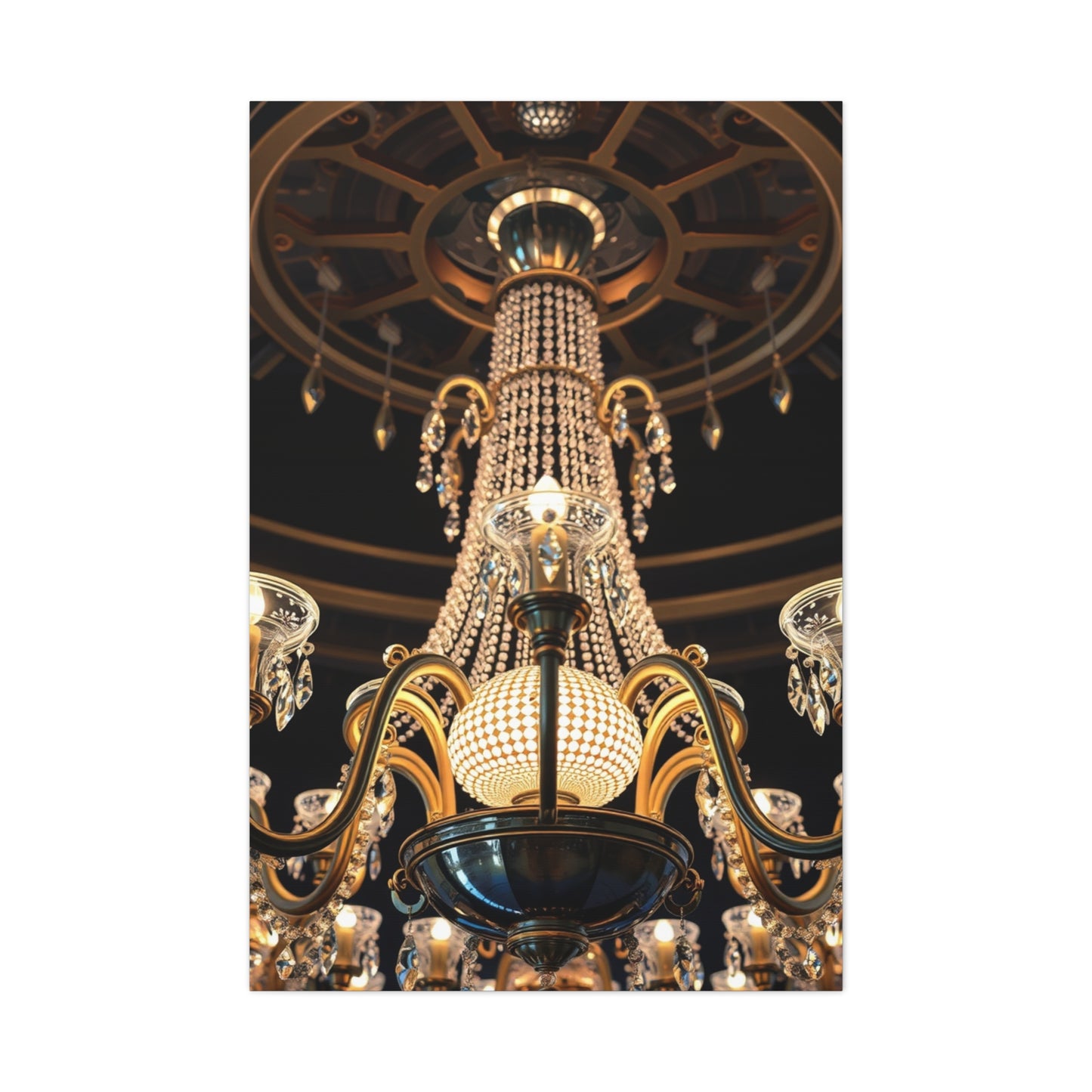 Supreme Chandelier Art Collection Wall Art & Canvas Print