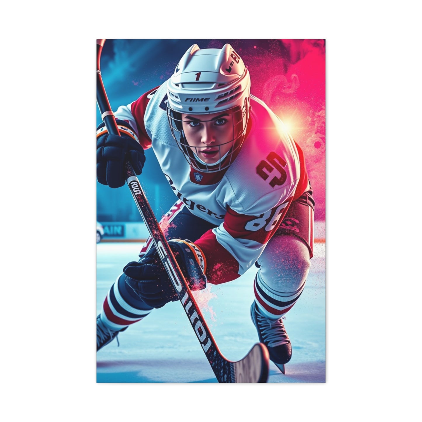 Hockey Art Refined Canvas Wall Art & Canvas Print