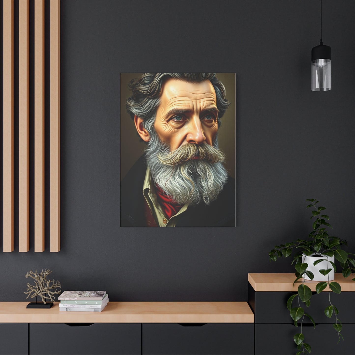 Luxuriant Calliebotte s Brushwork Canvas Wall Art & Canvas Print