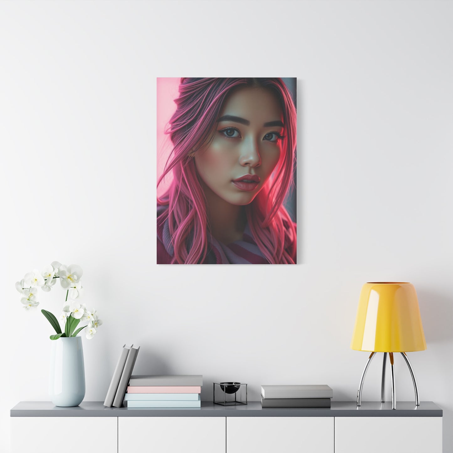 Blush Elegance Wall Tableau Wall Art & Canvas Print